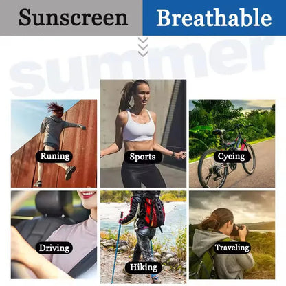 Touchscreen Cycling Gloves UV Protection Anti-Slip Outdoor Sports