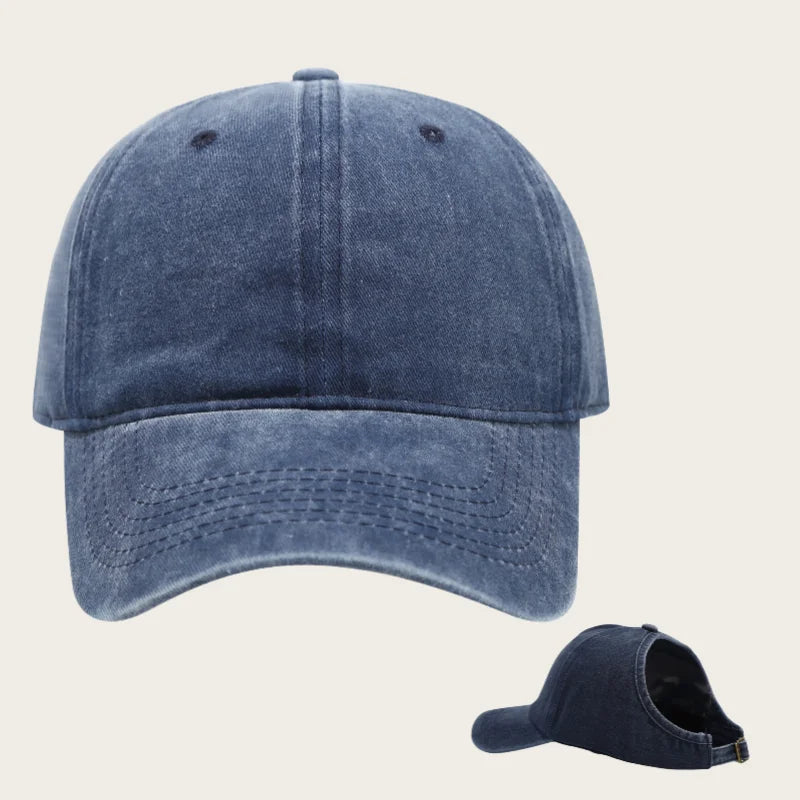 Embroidered Baseball Cap with Goose Design for Men & Women