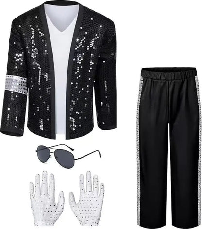 Kids Stage Performance Costume Singer Dance Outfit for Halloween