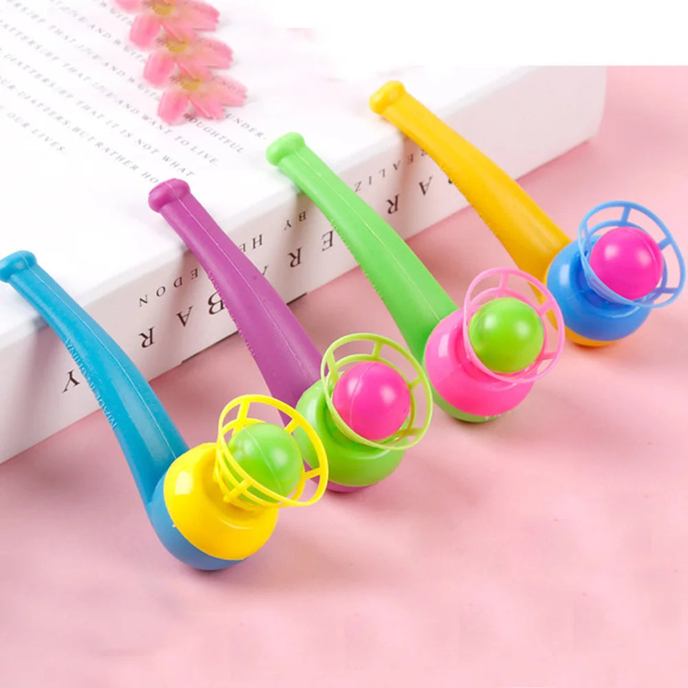 3PCS Blowing Ball Toy Set for Balance Training and Interactive Play