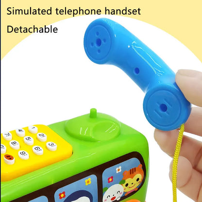 Educational Toy Bus with Phone and Music for Toddlers