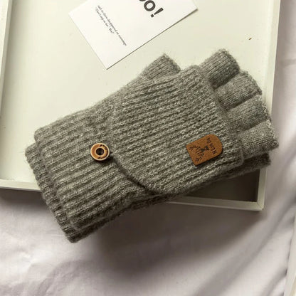Fingerless Gloves – Warm Knitted Touchscreen Gloves for Men & Women