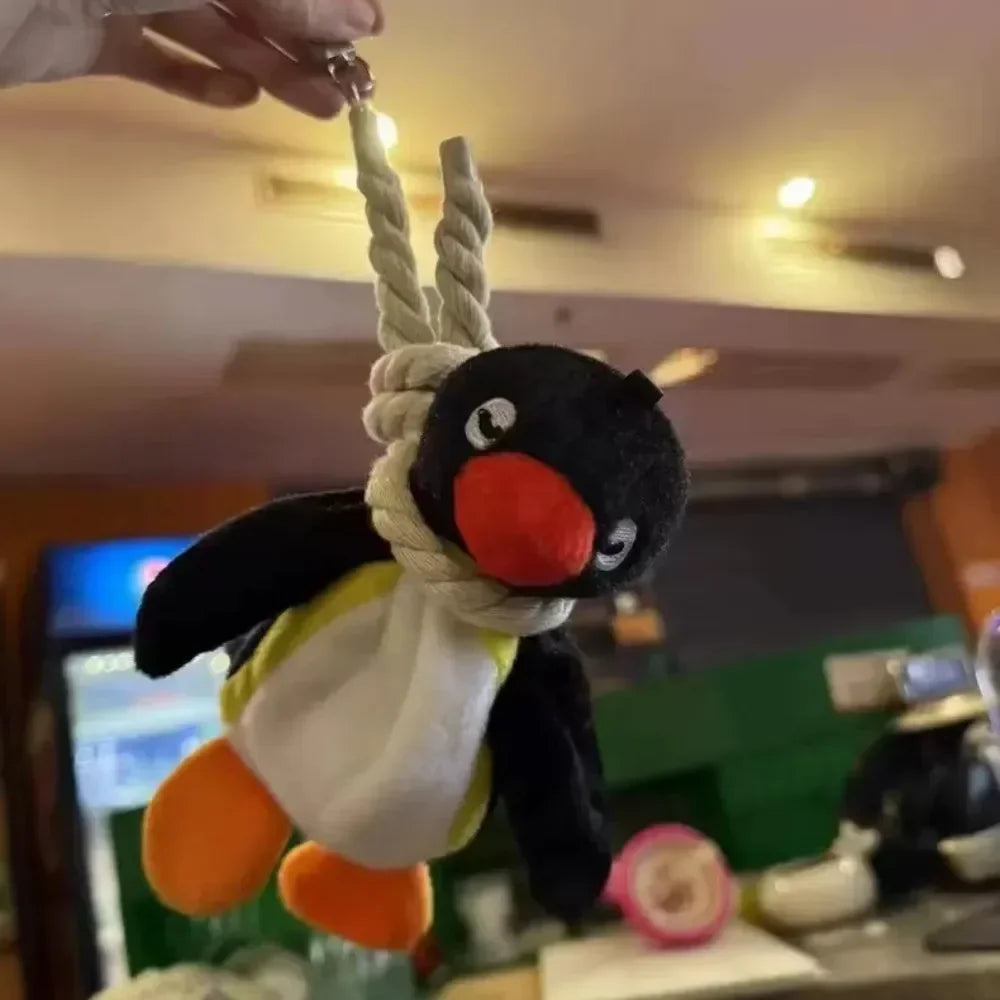 Penguin Plush Keychain 16cm Cute Backpack and Bag Charm