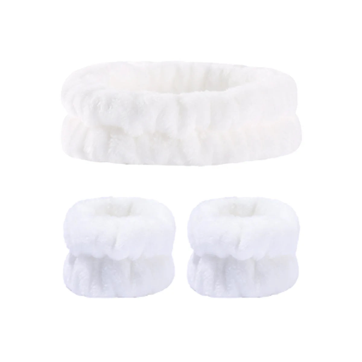 Face Wash Wristbands 2-Piece Set Water Absorbent Sweatbands