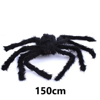 Halloween Spider Decoration – Giant Plush Spider Prop