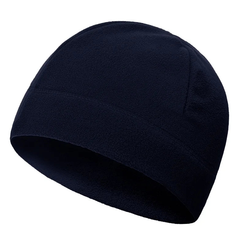 Winter Cycling Beanie Fleece Thermal Helmet Liner Hat