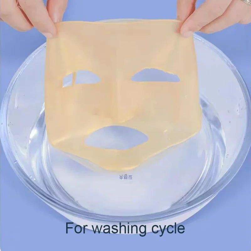 Silicone Face Mask Cover Reusable Sheet Mask Accessory