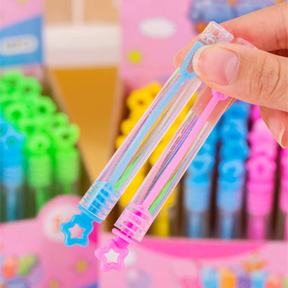 Empty Bubble Tubes – Mini Party Favors for Kids and Events
