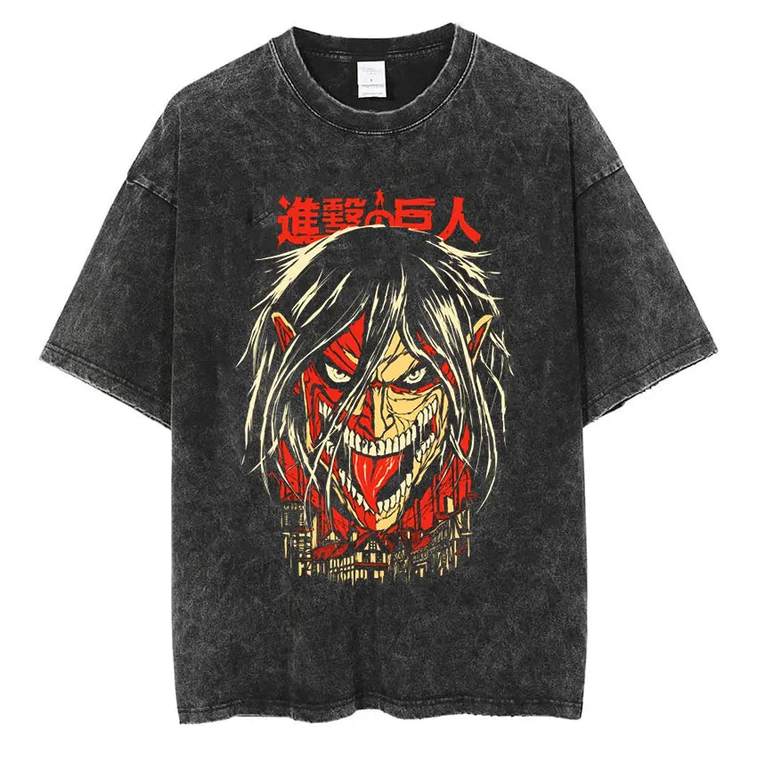 Men's Graphic T-Shirts Cotton Printed Short Sleeve Casual