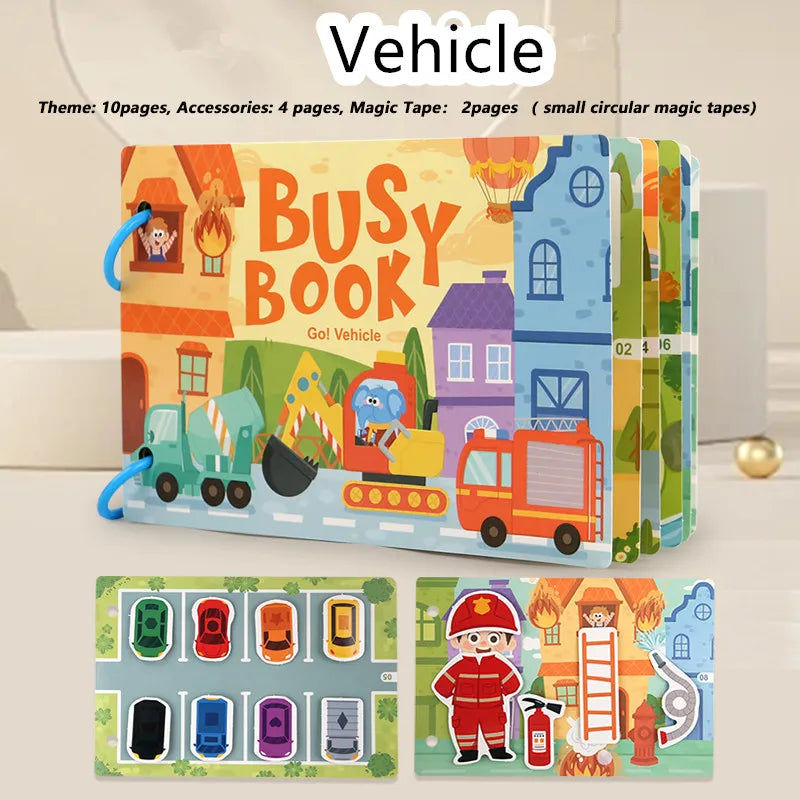 Busy Book for Kids – Interactive Learning Activity Book