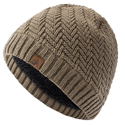 Winter Beanie, Warm Knitted Hat for Men and Women