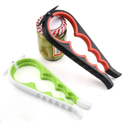Multi Function Can Opener 4-in-1 Bottle & Jar Lid Opener