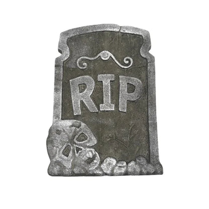 Halloween Tombstone Decorations, 4-Piece Graveyard Yard Props