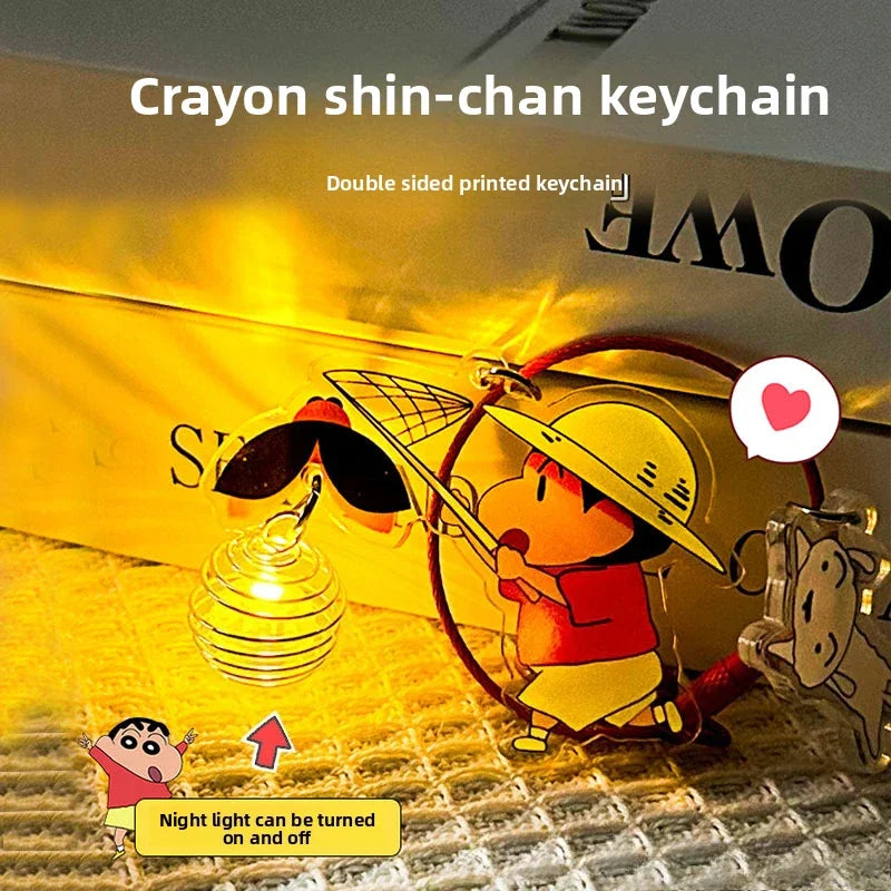 Anime Acrylic Keychain Cute Character Bag Charm for Backpacks