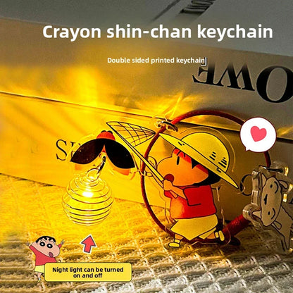 Anime Acrylic Keychain Cute Character Bag Charm for Backpacks