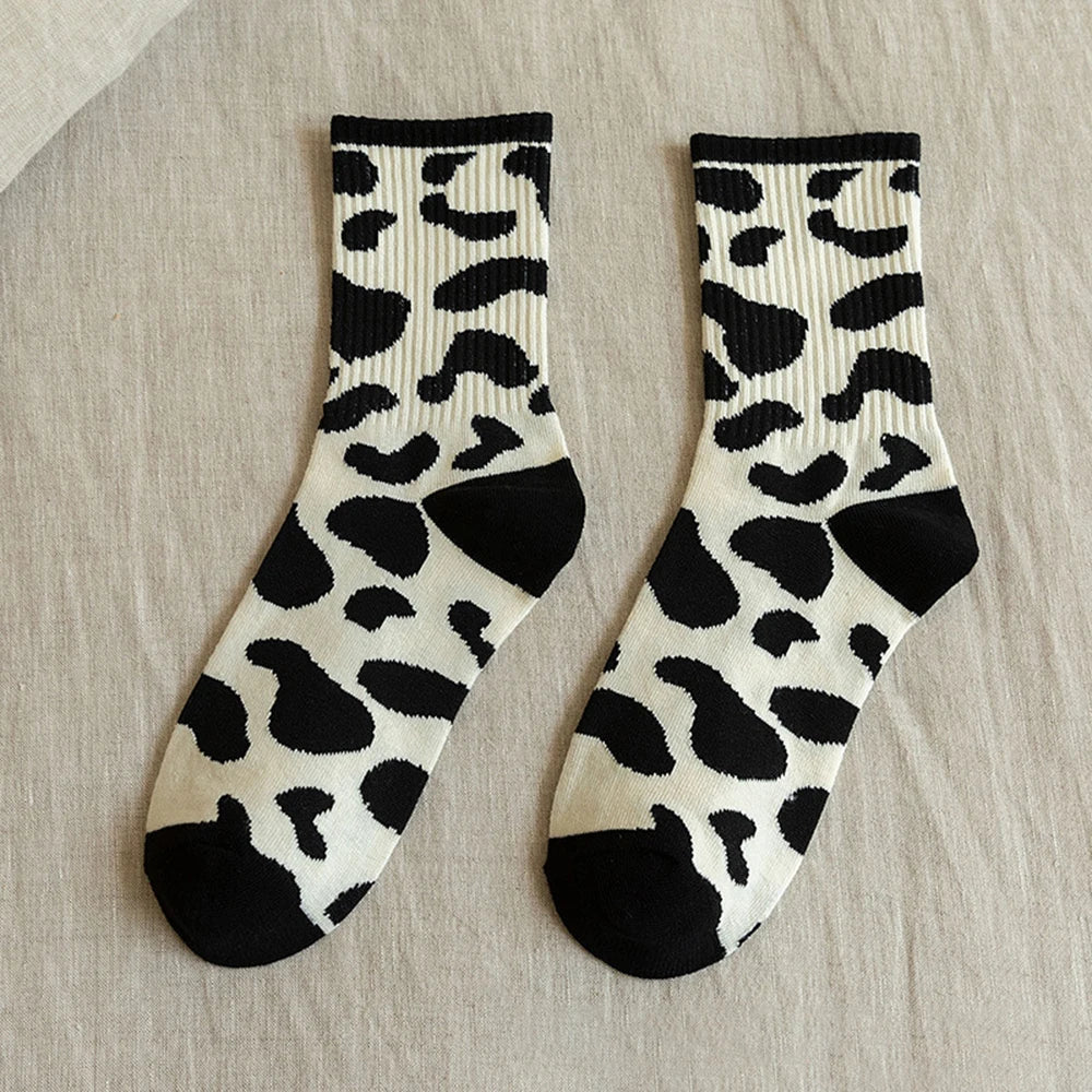 Women's Cartoon Socks, Cute Funny Goose Casual Socks