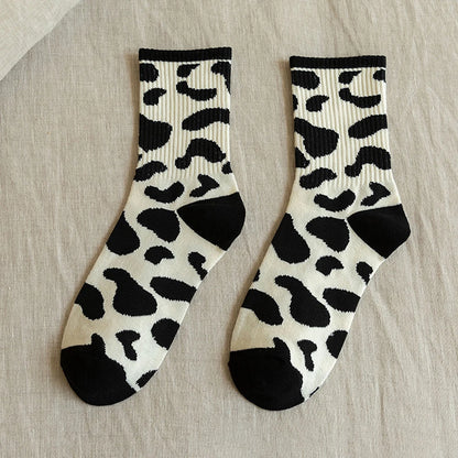 Women's Cartoon Socks, Cute Funny Goose Casual Socks